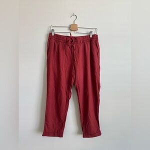 Wide Leg Linen Pants